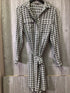 J. McLaughlin Silk Dress with Belt Size Small